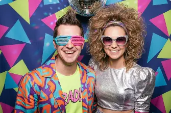 80er-Jahre Partyfoto